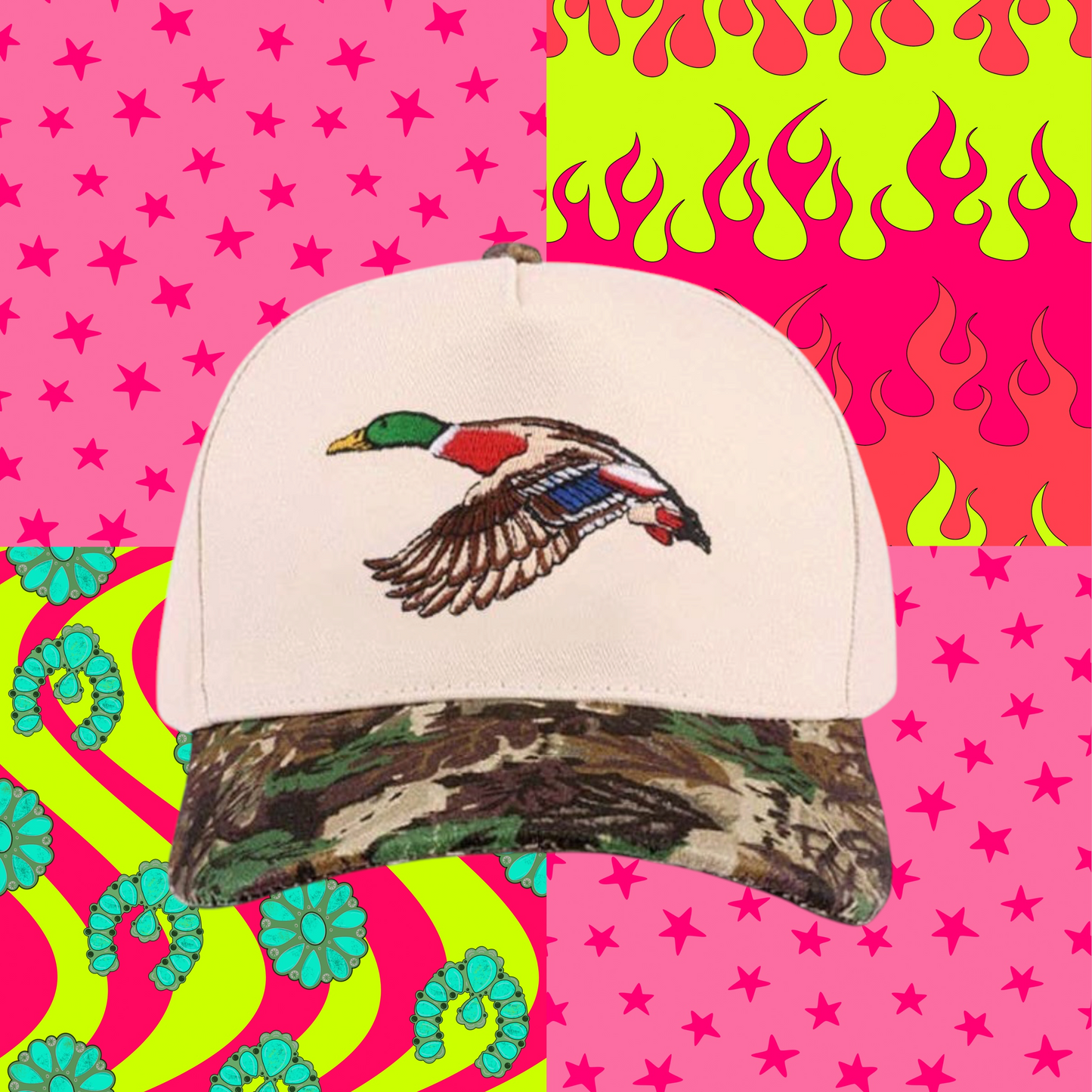 Mallard Camo Hat