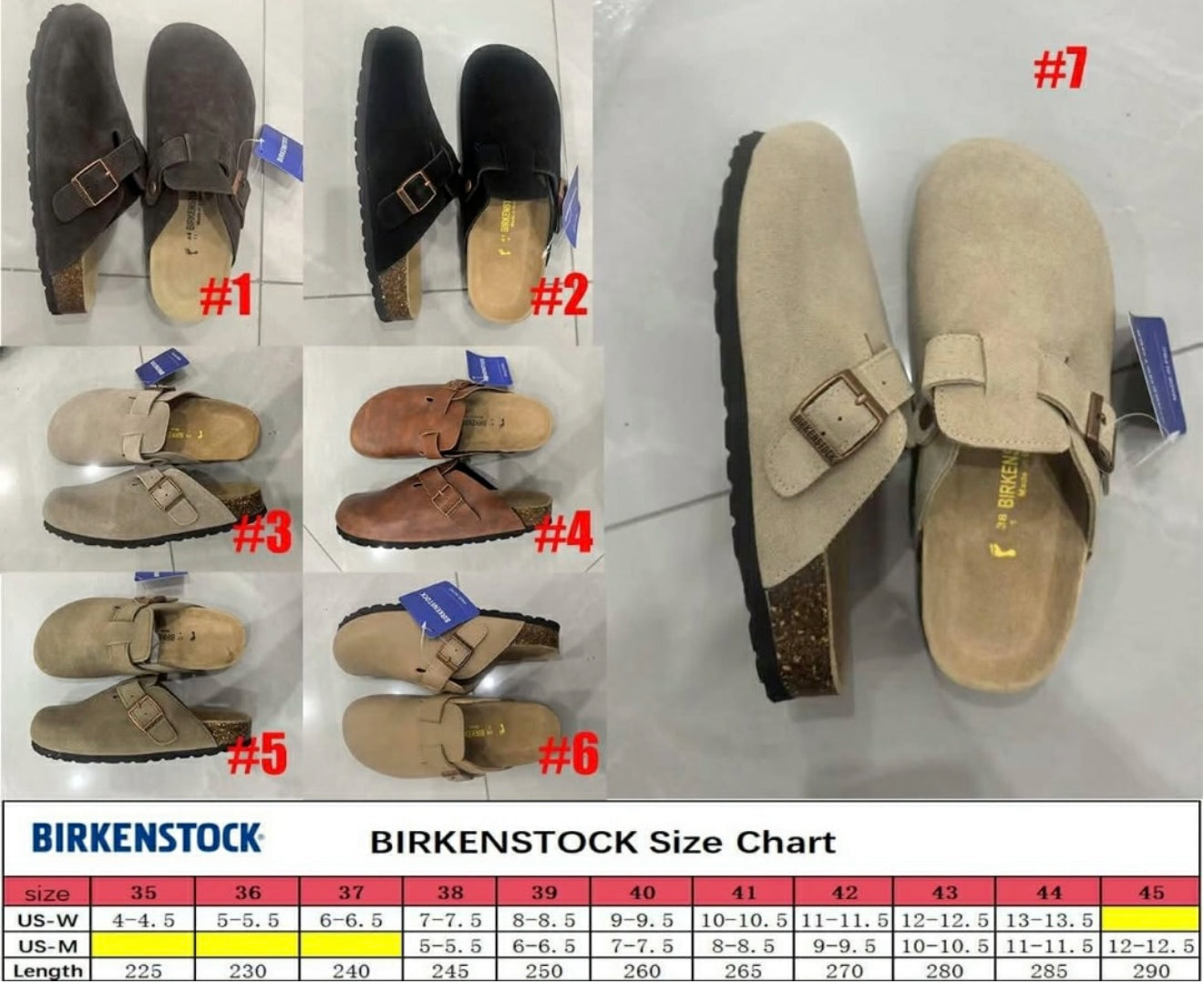 Birk Potato Shoes