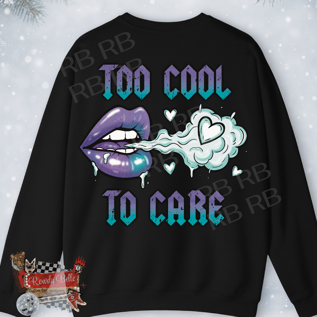 Too cool to care