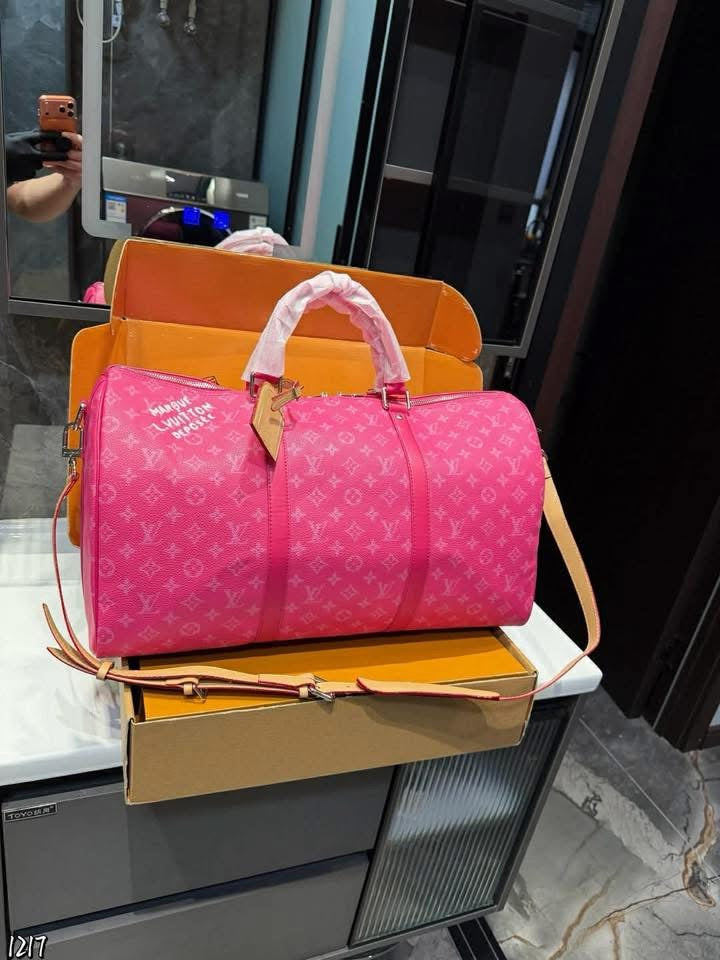 Pink Louis Duffle
