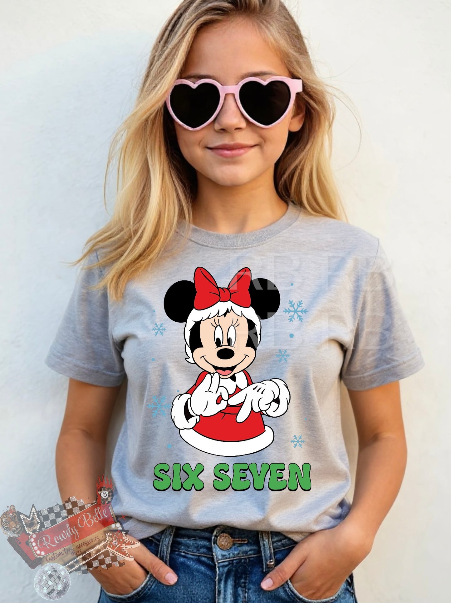 Six seven Minnie Mouse