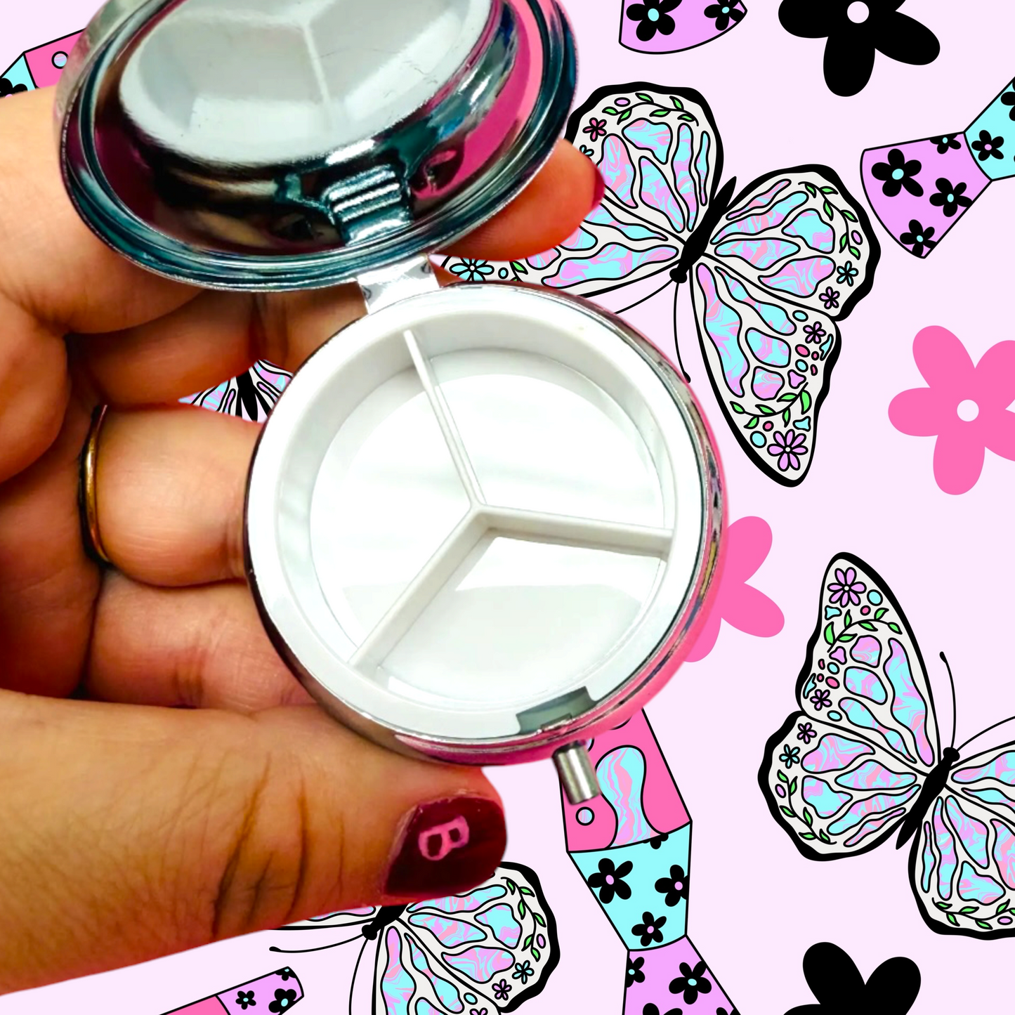 Hot Girls Take Their Meds Pill Box