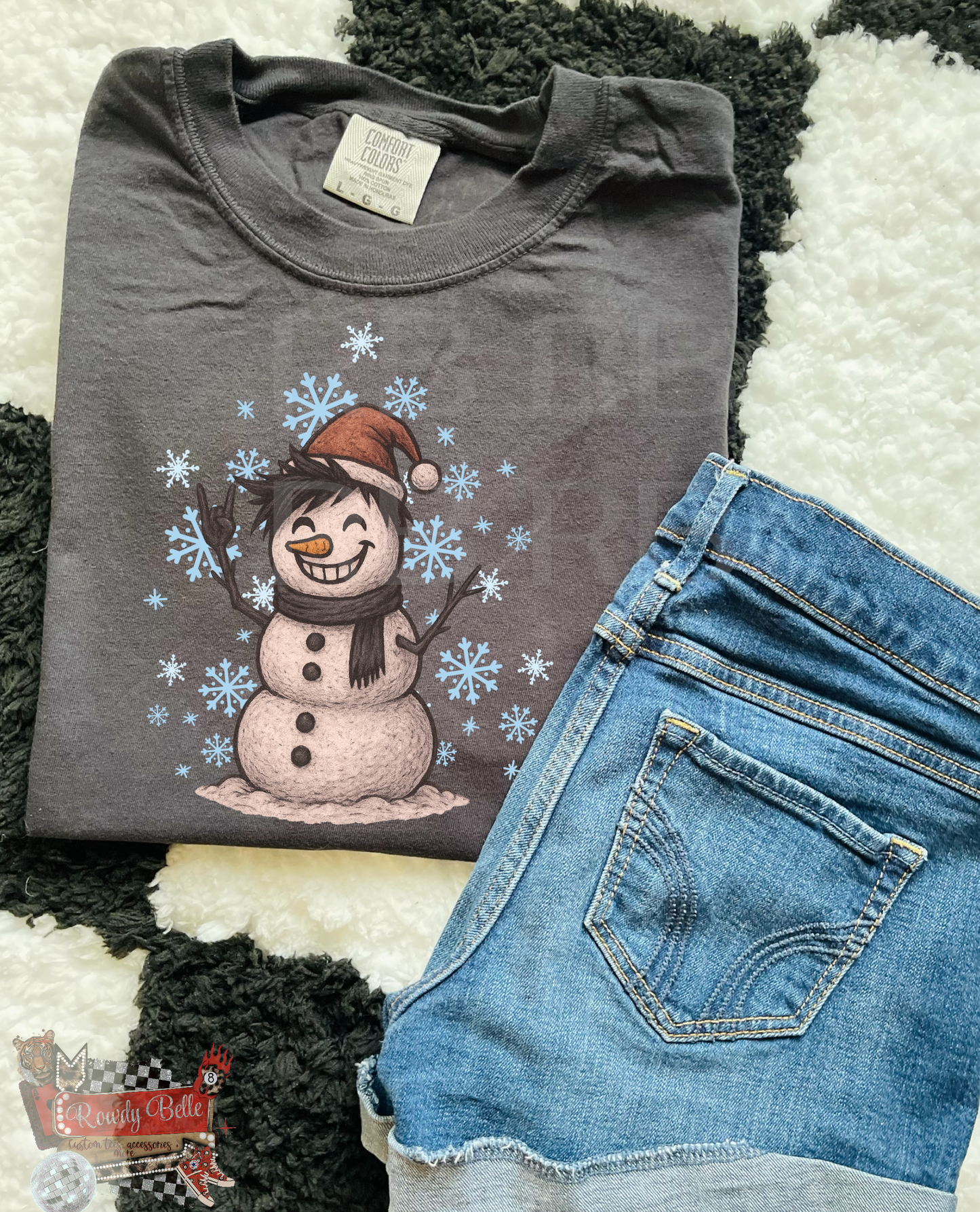 Emo Snowman DIGITAL & PRINT