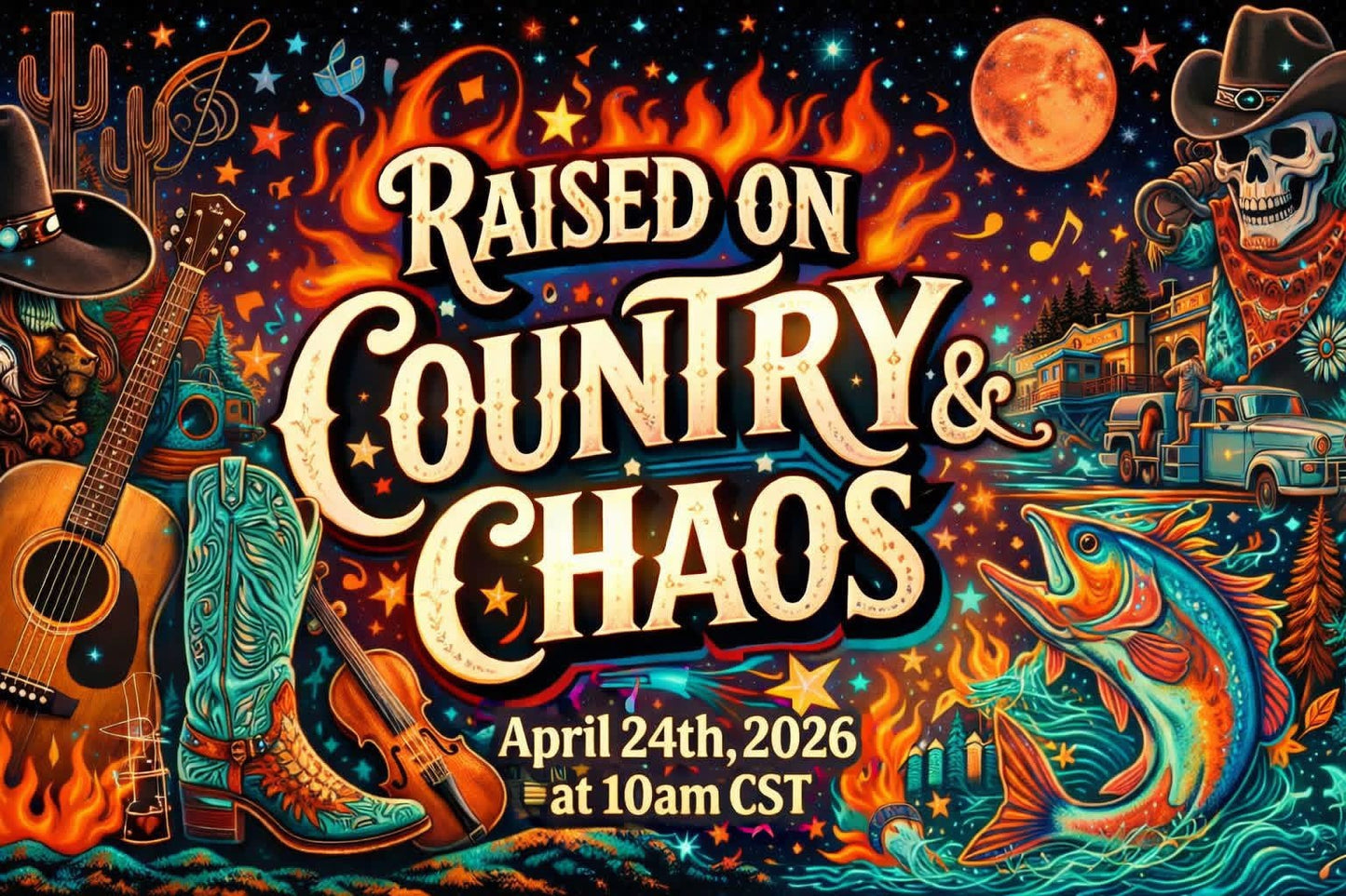 Raised on Country & Chaos Digital Collab