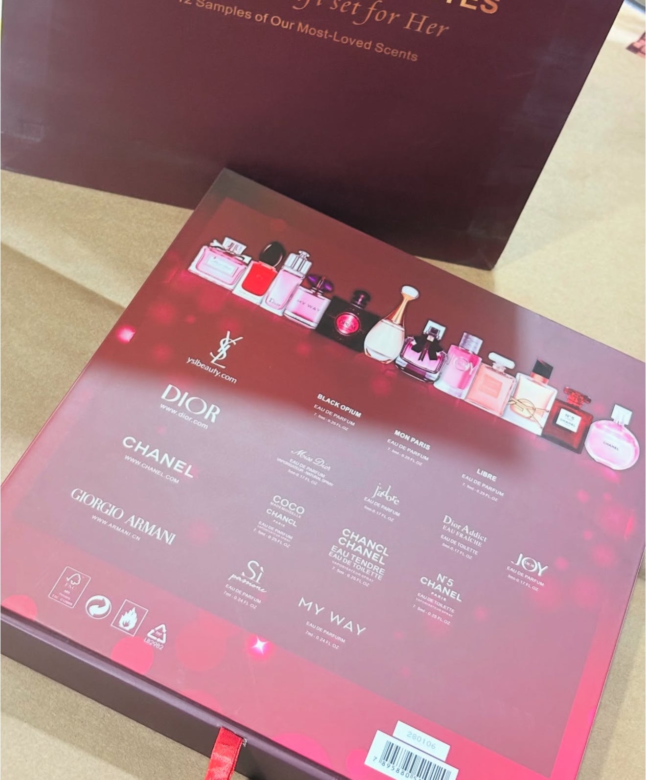 Luxury perfume set