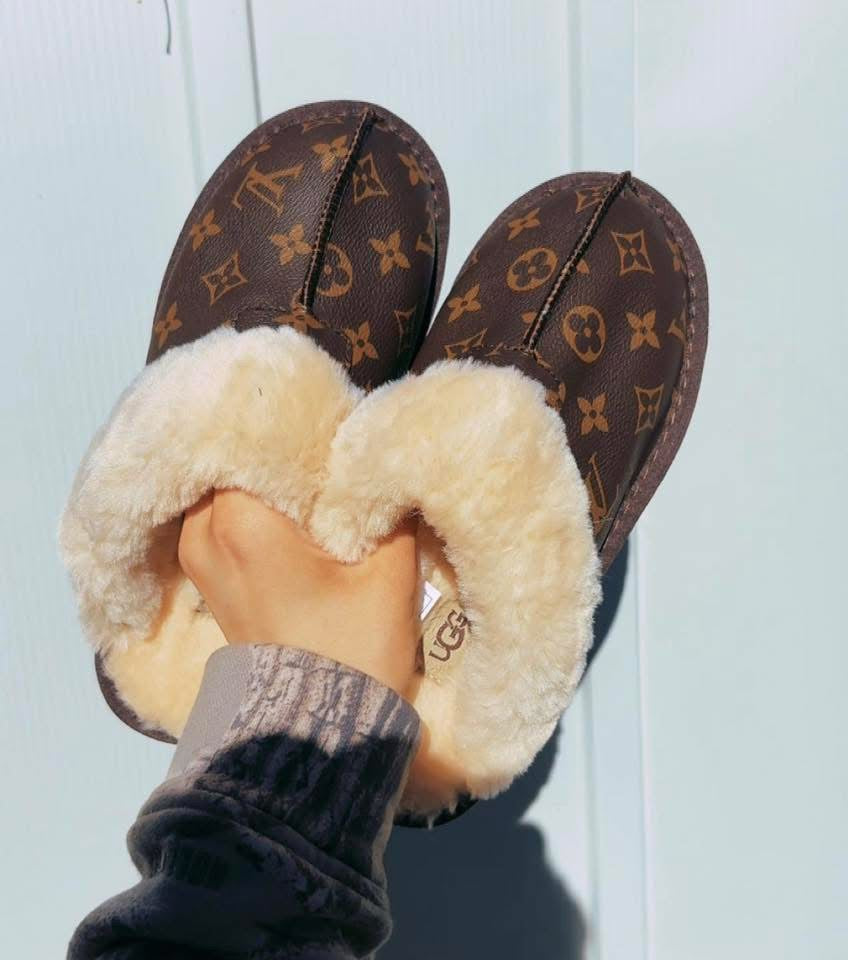 Boujee fuzzy slides