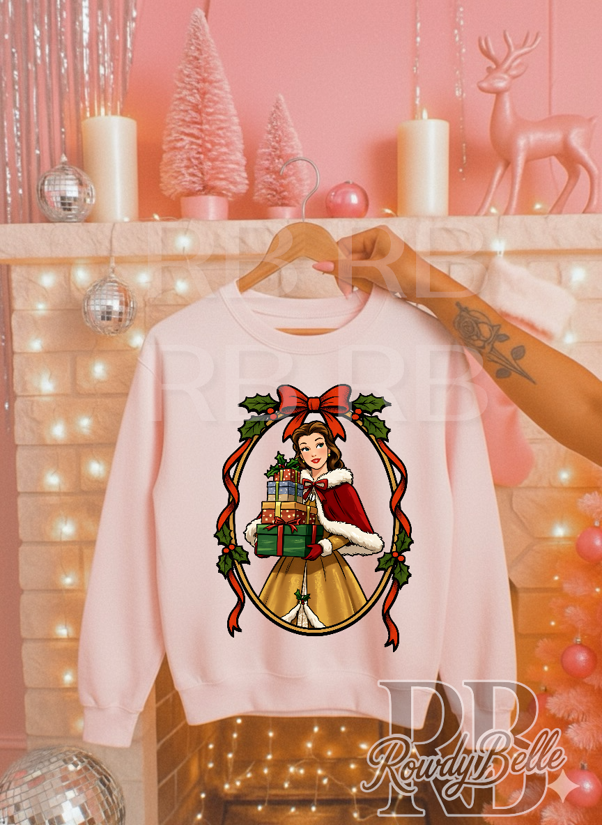 Vintage Christmas Crew Belle