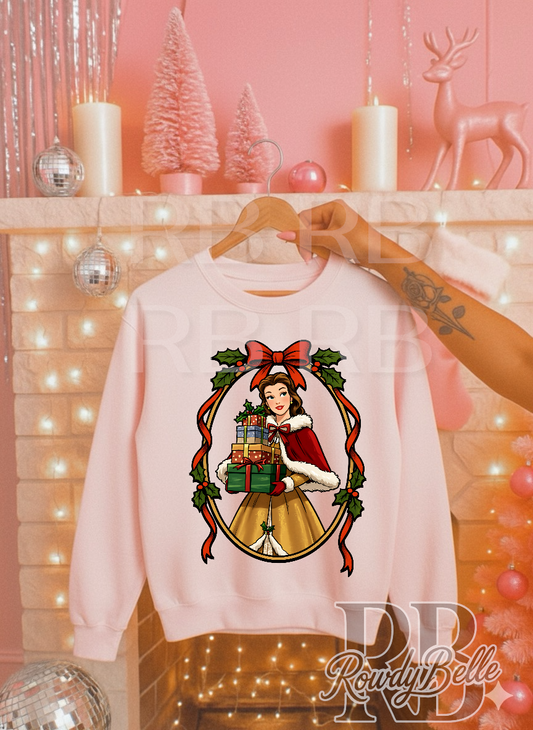 Vintage Christmas Crew Belle
