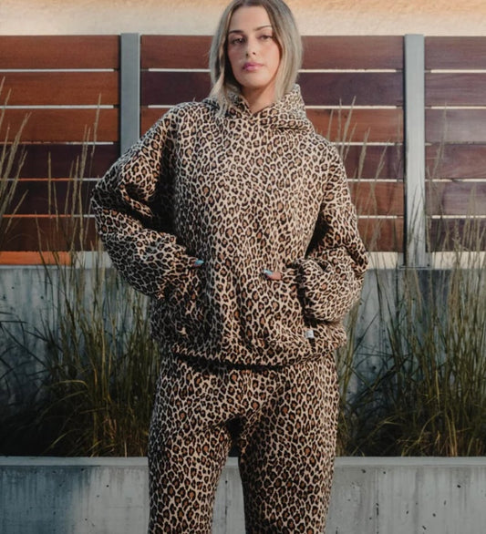 Cheetah Sweat Set