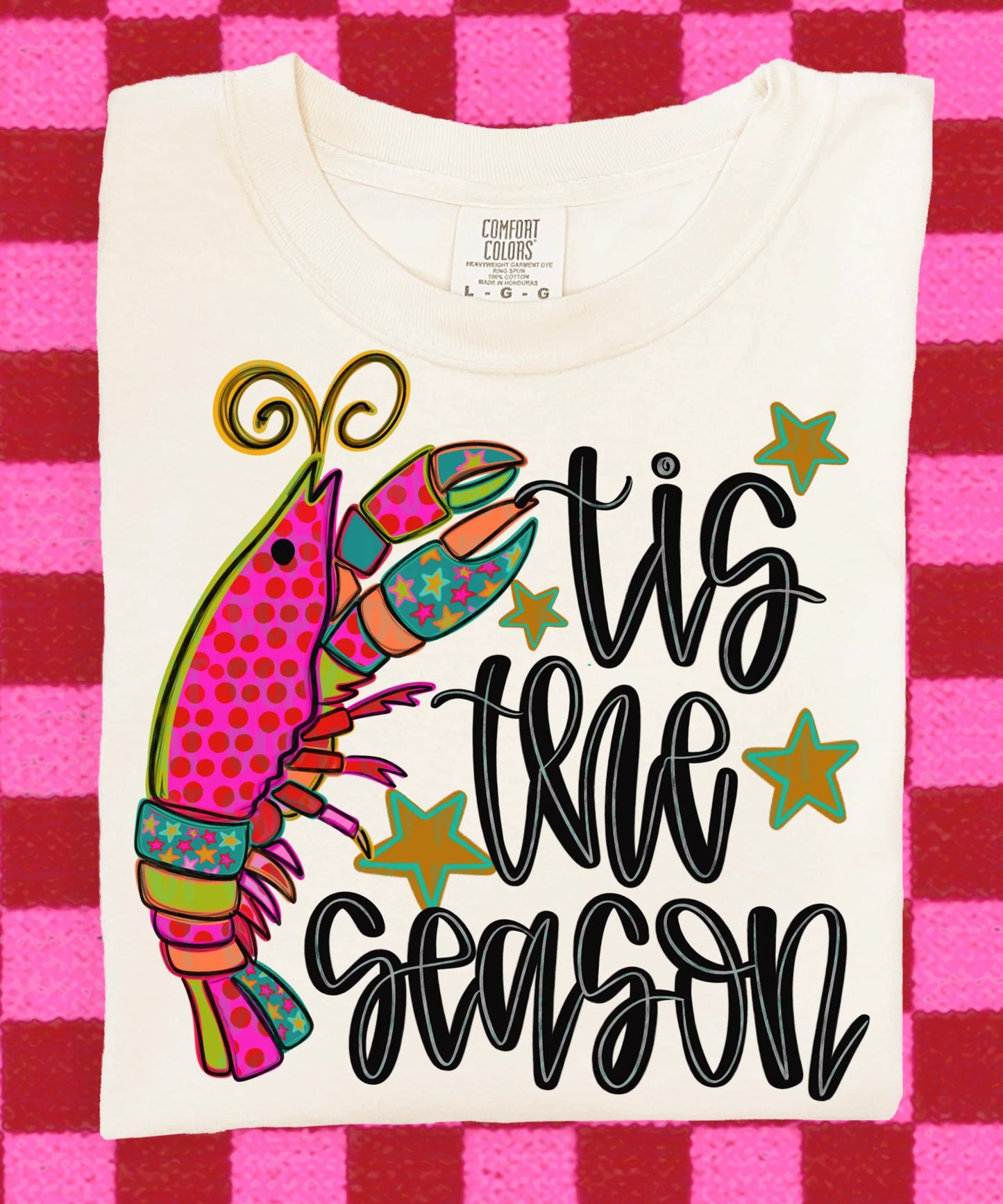 Tis the Season Crawfish Tee