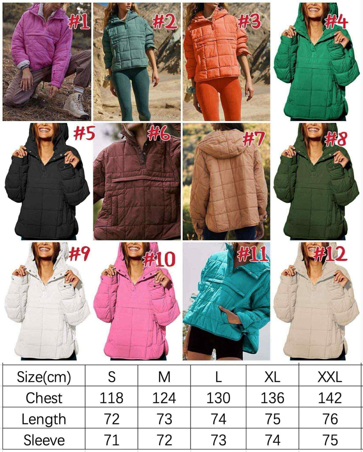 Waffle coat