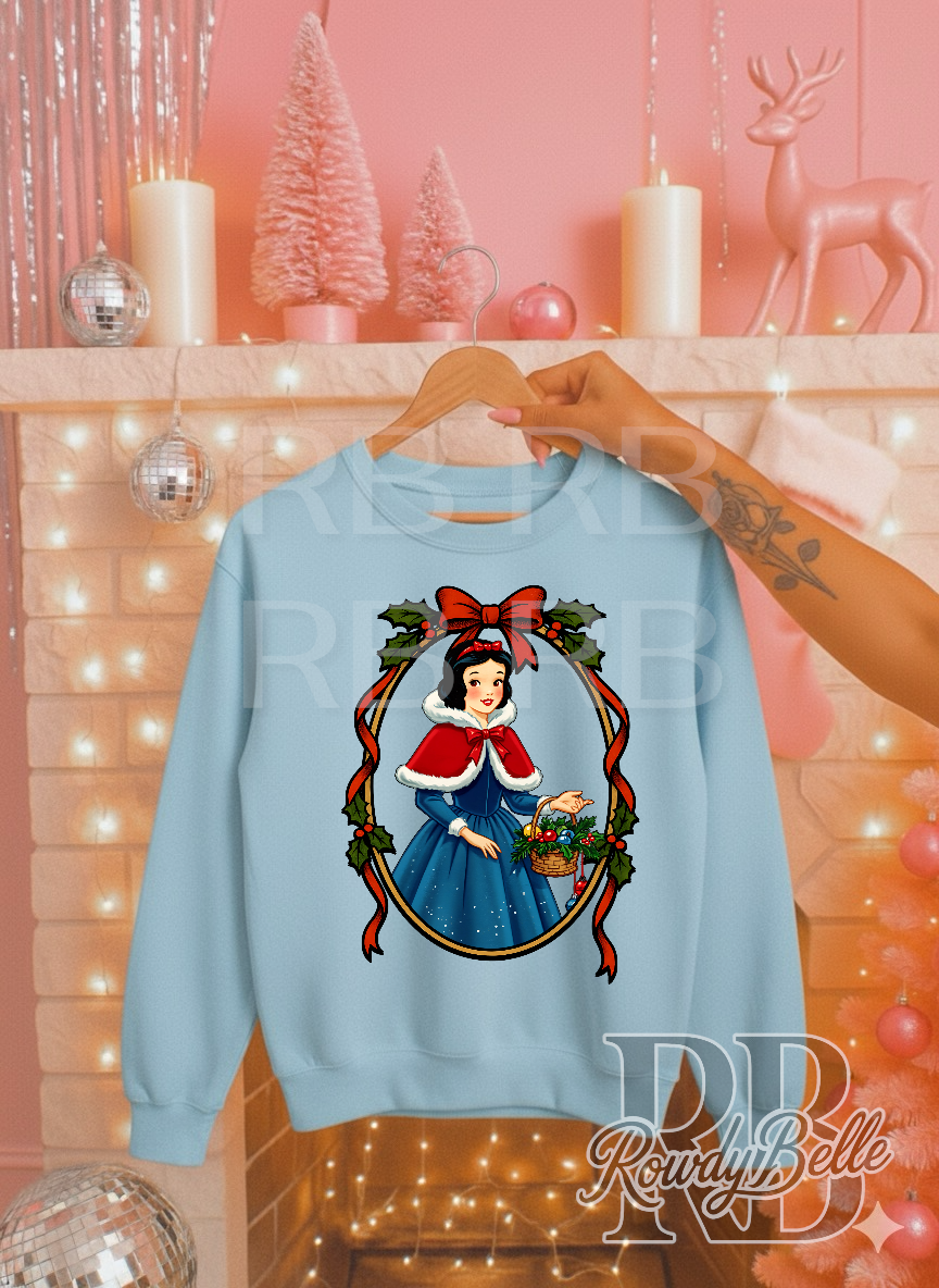 Vintage Christmas Crew Snow White