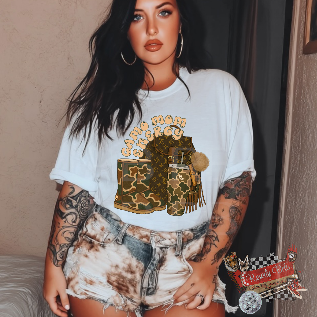Camo Mom Energy