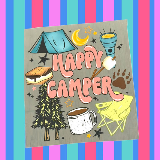 Happy Camper - DTF Transfer