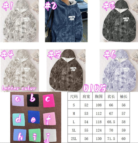 WF camo hoodie