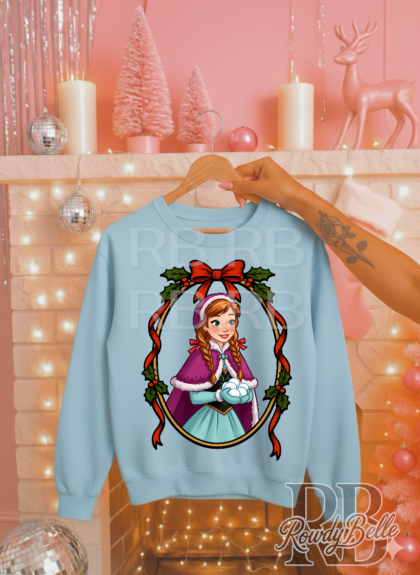 Vintage Christmas Crew Ana