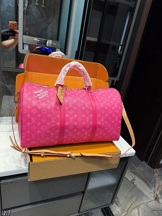 Pink Louis Duffle
