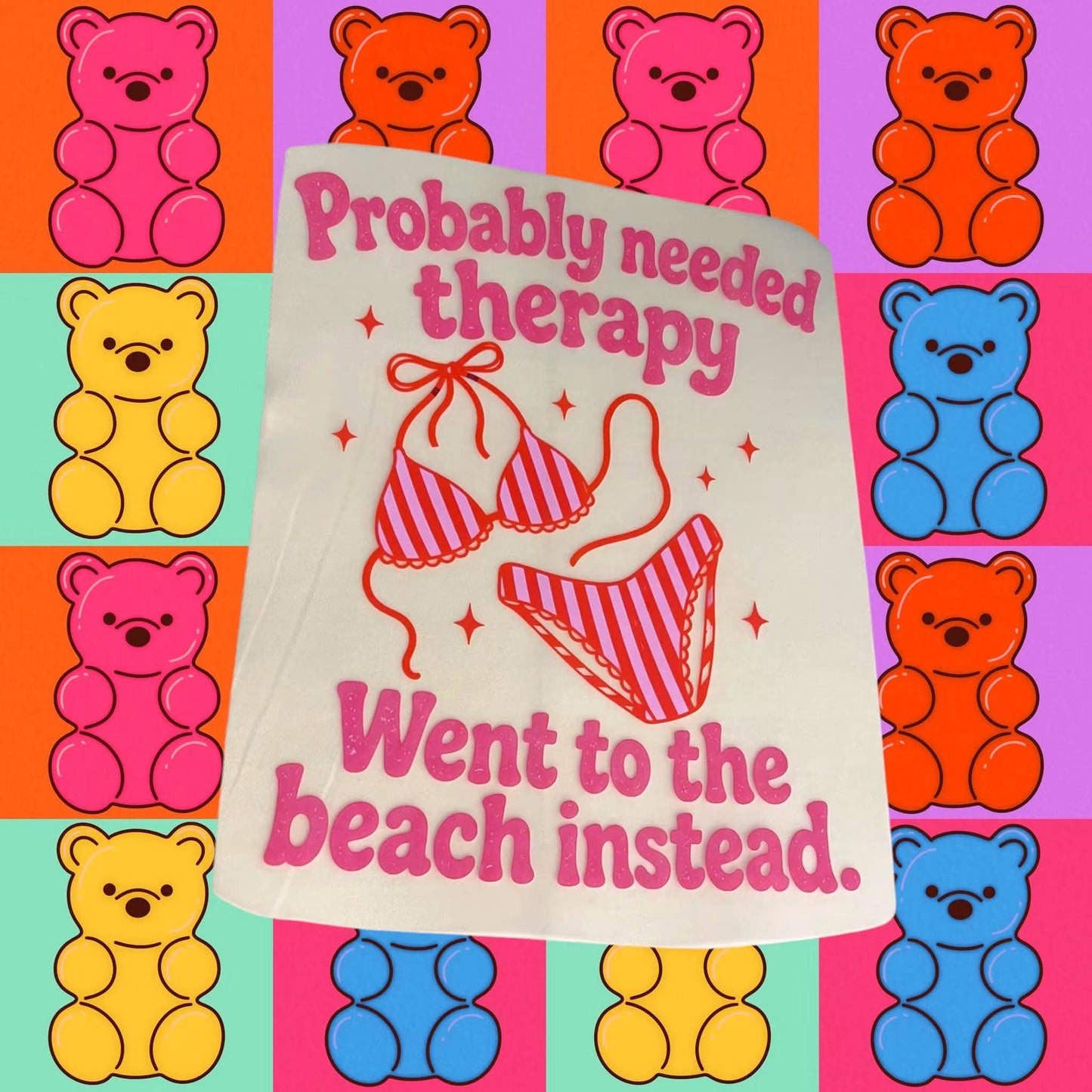Went To The Beach Instead - DTF Transfer