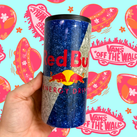 Slim Can Cooler - Red Bull