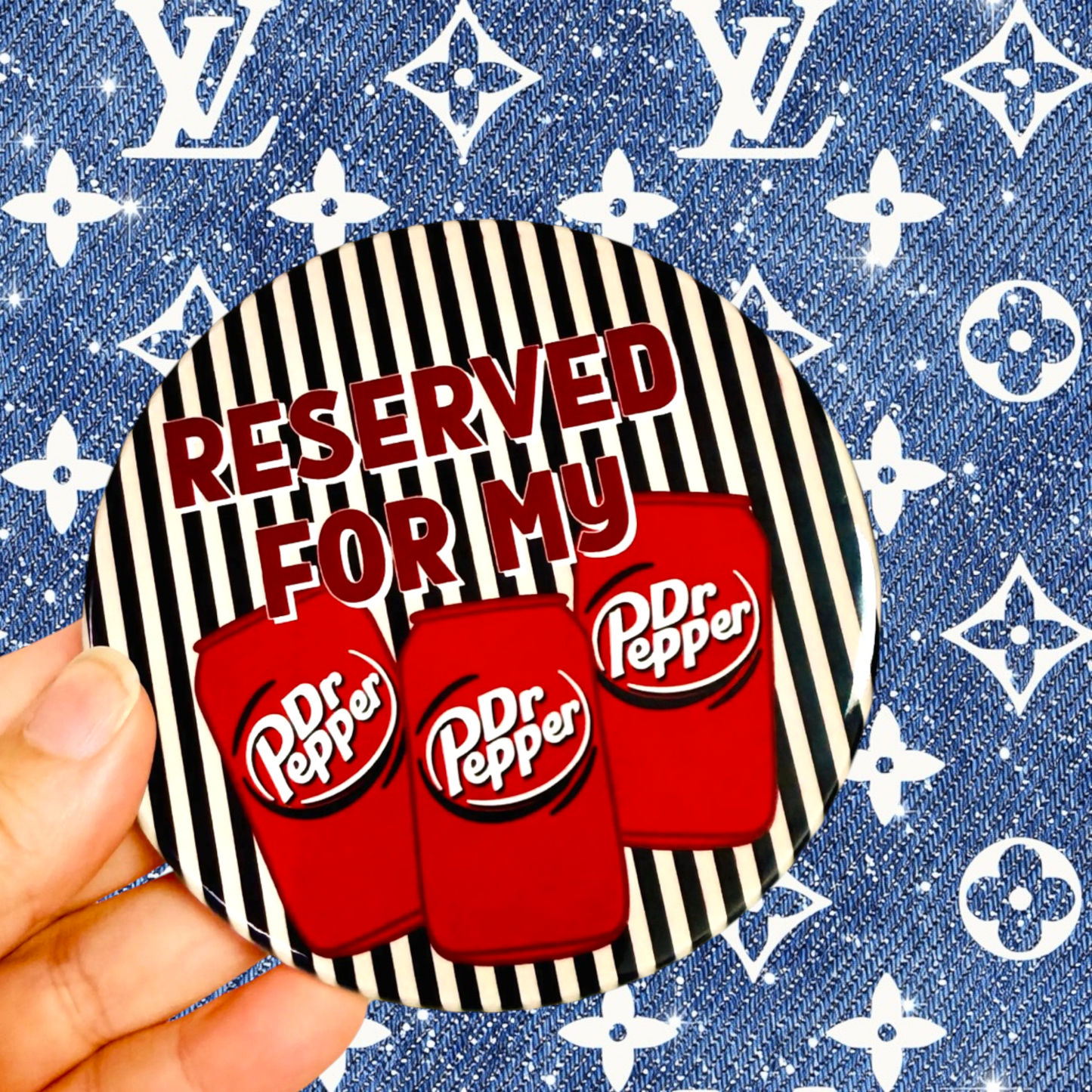 Ceramic Drink Coaster - Dr. Pepper