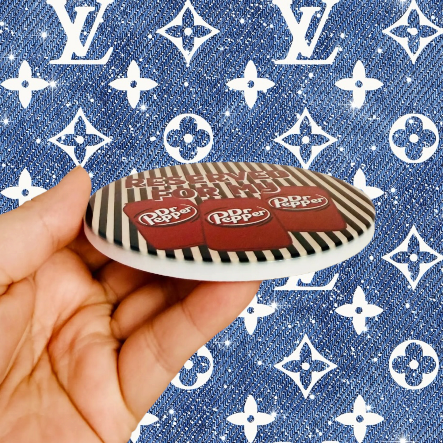Ceramic Drink Coaster - Dr. Pepper