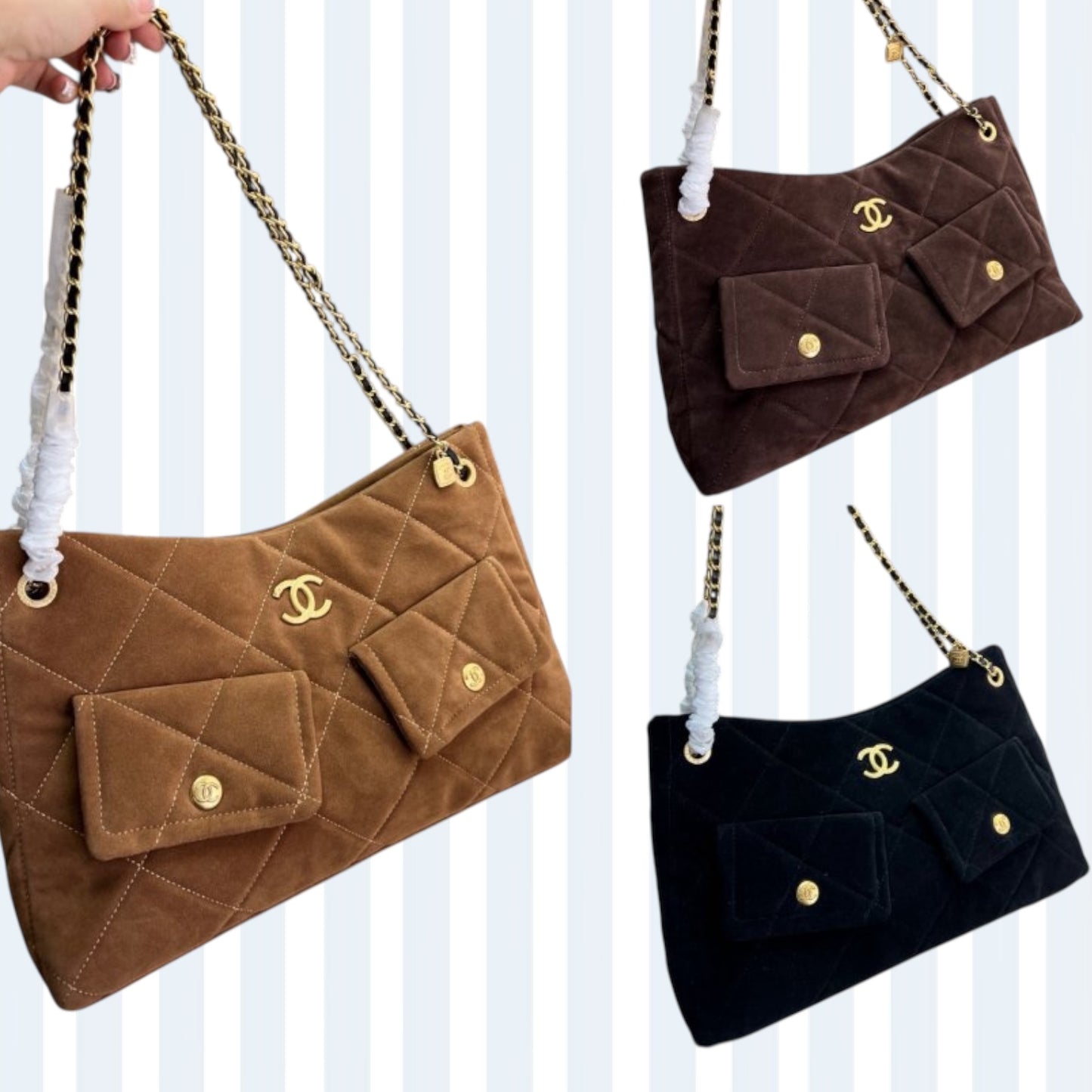 CC chain hand bag