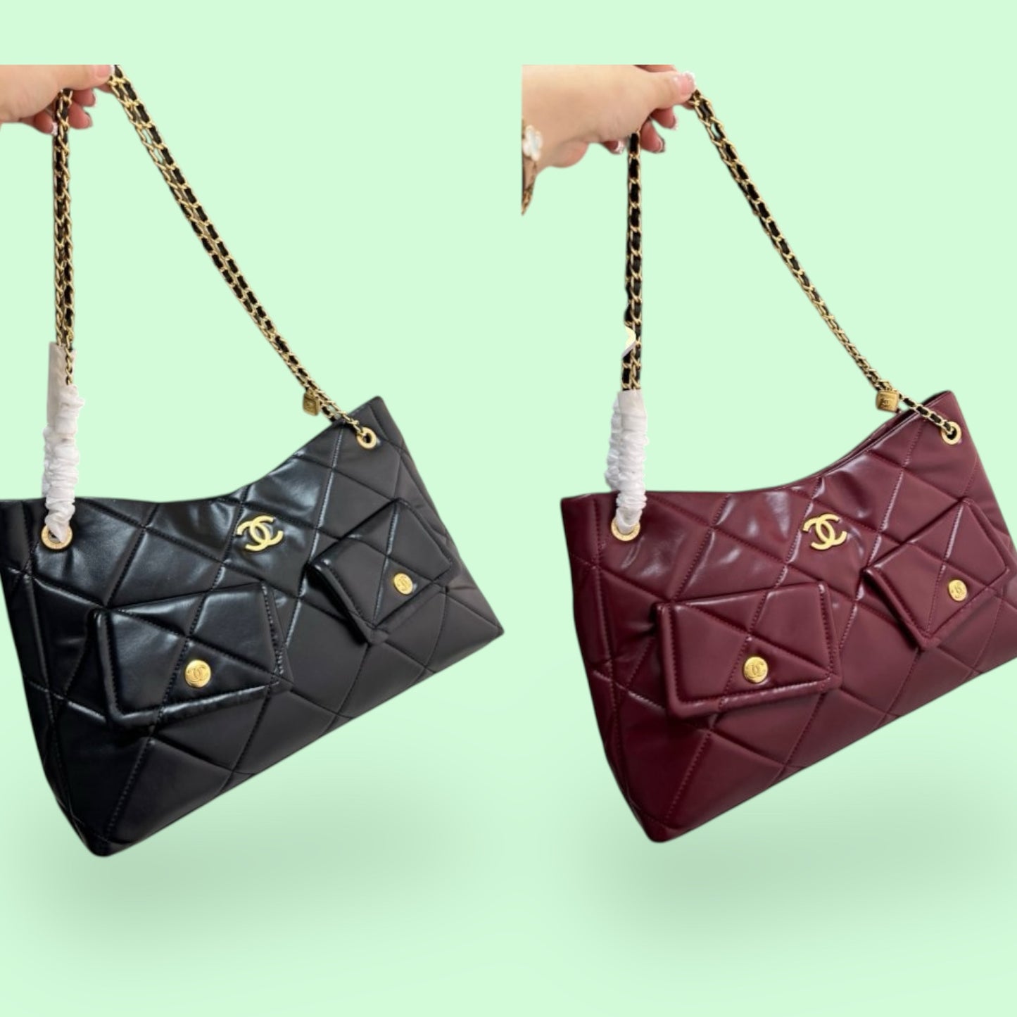 CC chain hand bag