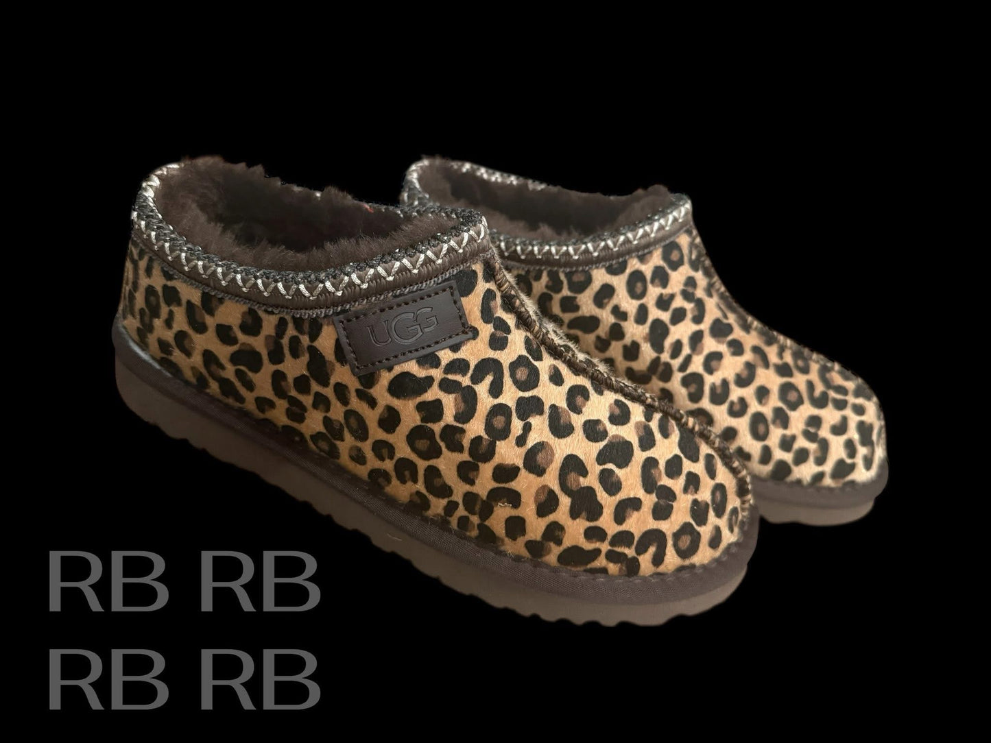 Boujee Cheetah Slides ADULT