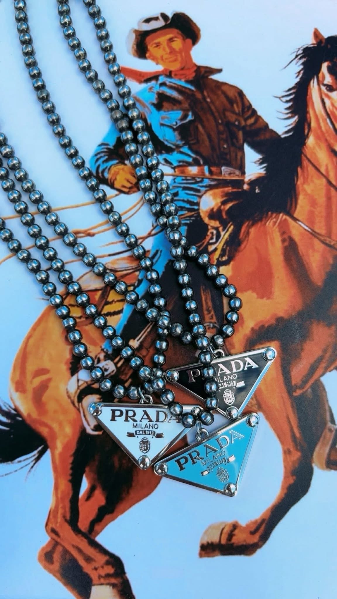 P r a d a Necklace