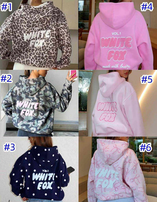 White Fox Sweatshirt