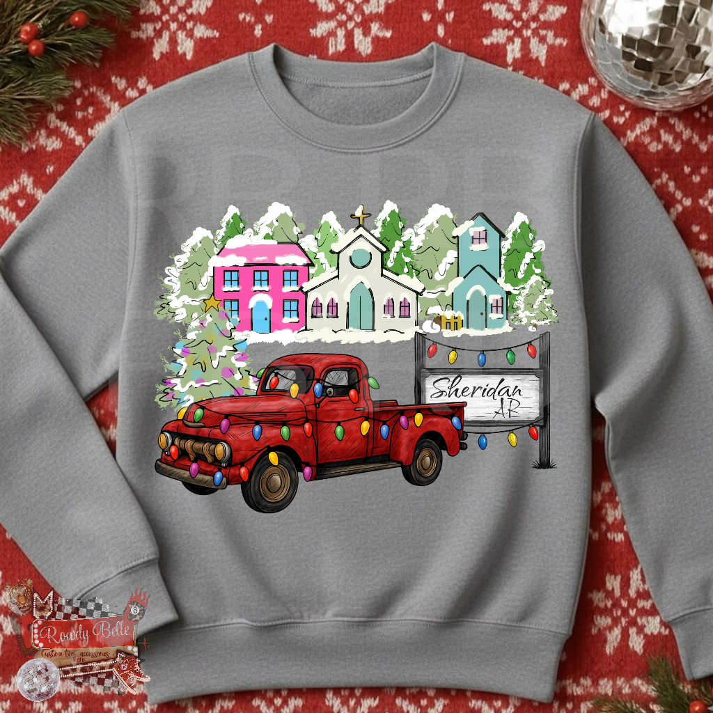 Little Red Truck - DIGITAL or PRINT