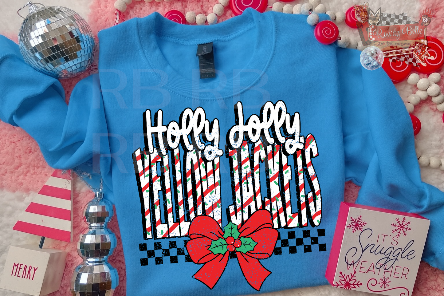 Holly Jolly Yellow Jackets
